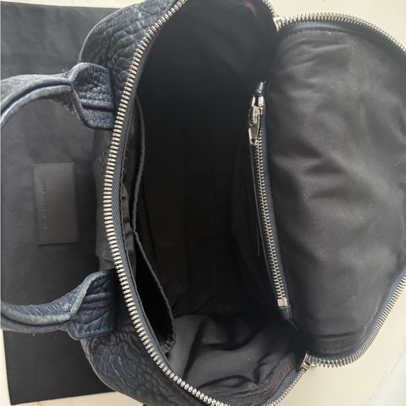 Authentic Alexander Wang bag with dust bag- Rockie women’s handbag in navy - Picture 4 of 5